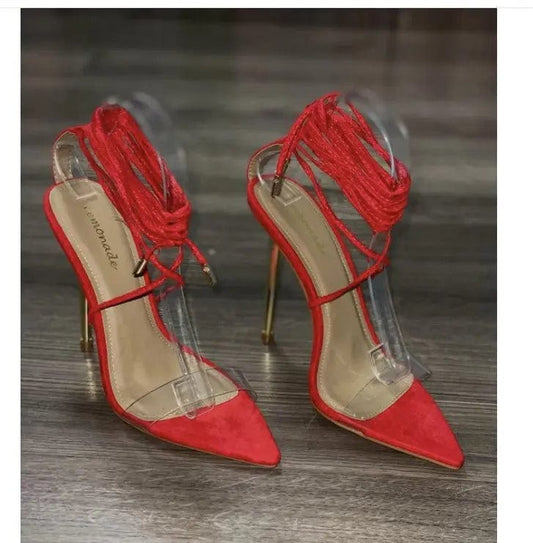 Nobu Stiletto Heels - CLASSY CLOSET BOUTIQUENobu Stiletto HeelsSHOES6574671452106574671452108Red